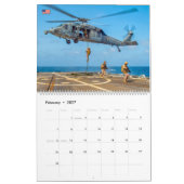 戦闘部隊 – 米国軍隊戦闘員 カレンダー (2月 2027)