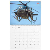 戦闘部隊 – 米国軍隊戦闘員 カレンダー (1月 2027)