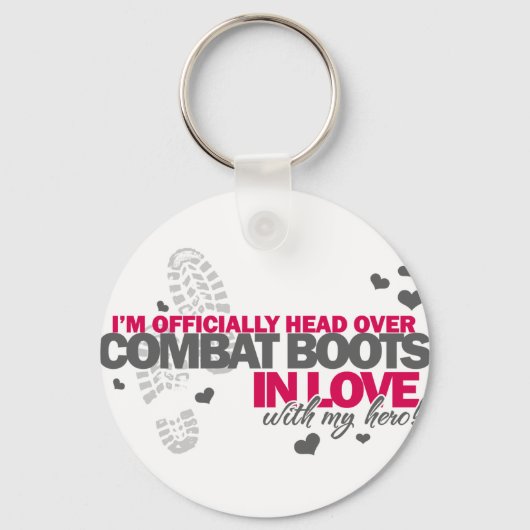 戦闘靴を履く キーホルダー (正面)