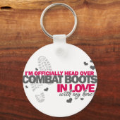 戦闘靴を履く キーホルダー (正面)