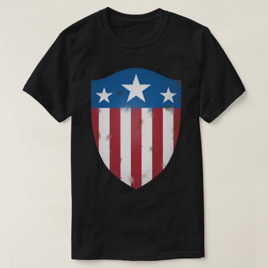 戦闘風化シールド Tシャツ (デザイン正面)