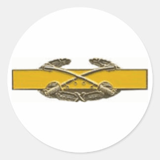 戦闘騎兵バッジ ラウンドシール