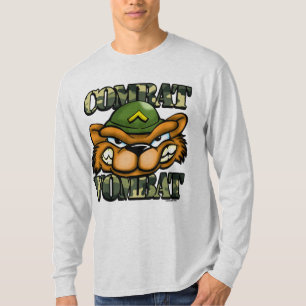 戦闘Wombat Tシャツ