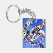 戦隊の記章 キーホルダー (正面左)