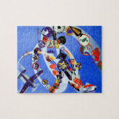 戦隊の記章 ジグソーパズル (横)