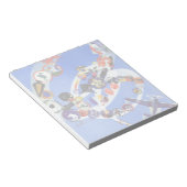 戦隊の記章 ノートパッド (アングル)