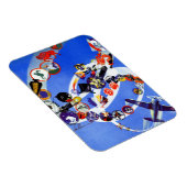 戦隊の記章 マグネット (右側)