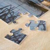 戯れるガチョウ。 ギフト用の箱が付いている11x14写真のパズル ジグソーパズル (側面)