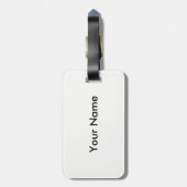 戯曲のバッグ ラゲッジタグ (裏面縦)