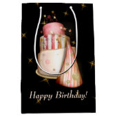 戯曲は誕生日のイメージを主演します ミディアムペーパーバッグ (正面)