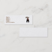 戯曲モンタージュの女王 スキニー名刺 (正面/裏面)