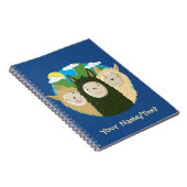 戯曲ラマの兄弟無し ノートブック (右側)