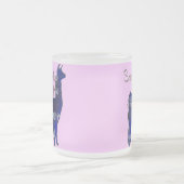 戯曲ラマ、 フロストグラスマグカップ (中央)