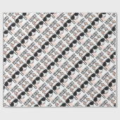 戯曲ラマ ラッピングペーパー (フラット)