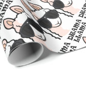 戯曲ラマ ラッピングペーパー (ロールコーナー)