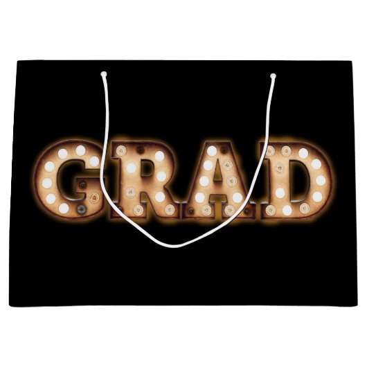 戯曲劇場映画は卒業生の卒業をつけます ラージペーパーバッグ (正面)