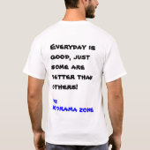 戯曲地帯無し Tシャツ (裏面)