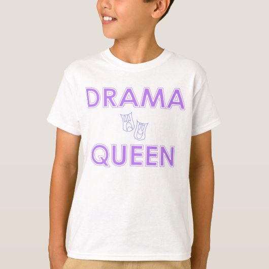 戯曲女王 Tシャツ (正面)