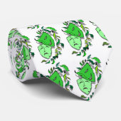戯曲悲劇及び喜劇のマスクのつる植物の流行のタイ ネクタイ (ロール)