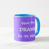 戯曲FO YOのママを救って下さい マグカップ (正面右)