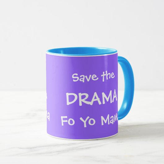 戯曲FO YOのママを救って下さい マグカップ (正面右)
