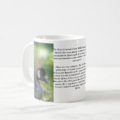 戴冠させたクレーン… コーヒーマグカップ (正面左)