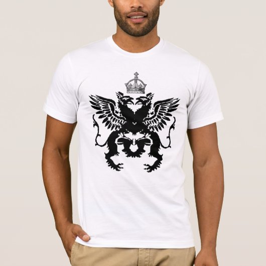 戴冠させたグリフィン Tシャツ (正面)