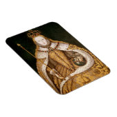 戴冠式のエリザベス1女王 マグネット (右側)