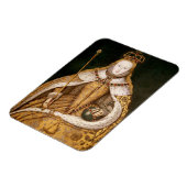 戴冠式のエリザベス1女王 マグネット (左側)