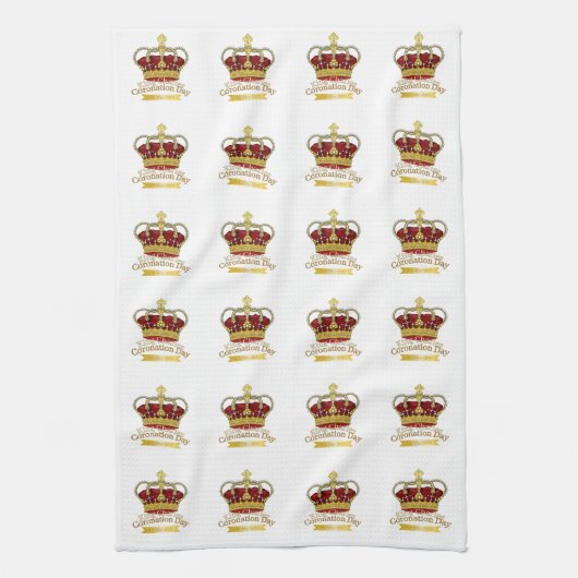 戴冠式デイクラウン キッチンタオル (縦)