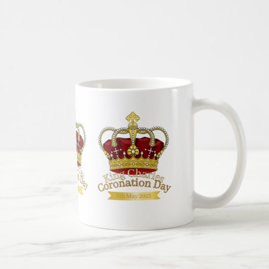 戴冠式デイクラウン コーヒーマグカップ (右)