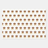 戴冠式デイクラウン ラッピングペーパーシート (正面3)