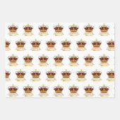 戴冠式デイクラウン ラッピングペーパーシート (正面2)