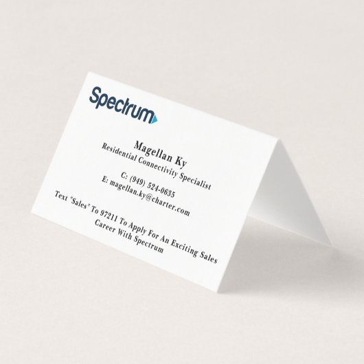 戸別名刺 (正面)