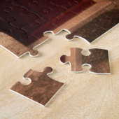 戸口のバラ小屋 ジグソーパズル (側面)