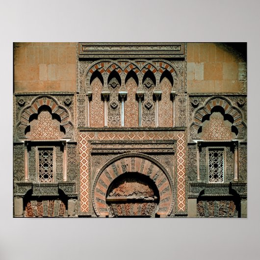 戸口の上の装飾スキーム ポスター (正面)