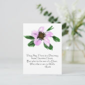 戸口るみ水彩絵葉書 ポストカード (スタンド正面)