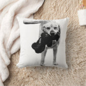 戸口挨拶 – Plush in Tow クッション (ブランケット)