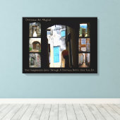 戸口 キャンバスプリント (インサイチュ (ウッドフロア))