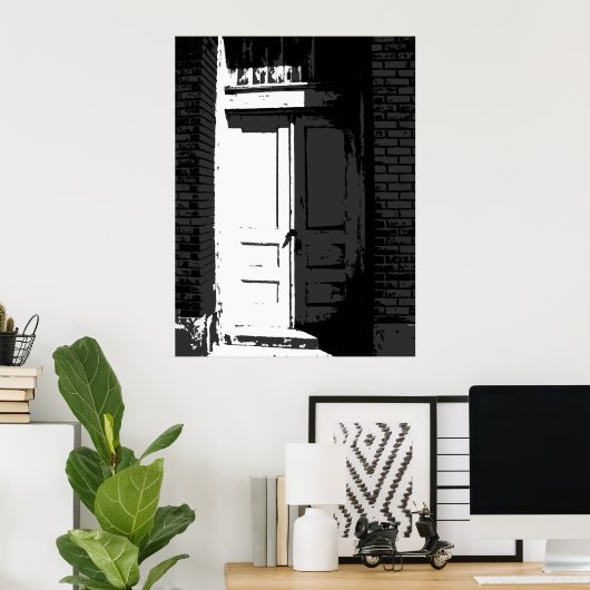 戸口 ポスター (ホームオフィス)