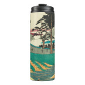 戸塚市:ヴィンテージウッドブロックプリント タンブラー (正面)