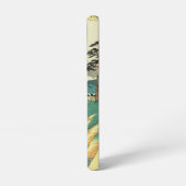 戸塚市:ヴィンテージ浮世絵ウッドブロックプリント SAMSUNG GALAXYケース (左側面)