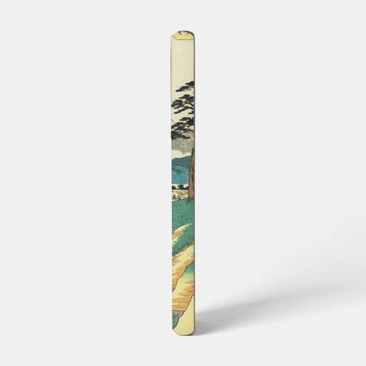 戸塚市:ヴィンテージ浮世絵ウッドブロックプリント SAMSUNG GALAXYケース (左側面)