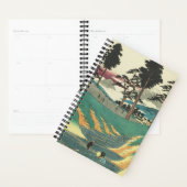 戸塚，日本：ヴィンテージ日本の木版画 プランナー手帳 (ディスプレー)