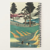 戸塚，日本：ヴィンテージ日本の木版画 プランナー手帳 (裏面)