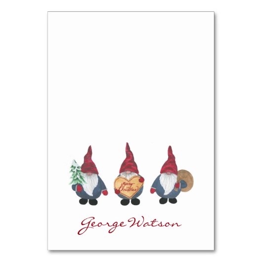 戸天折り畳みテーブルカード テーブルナンバー (正面)