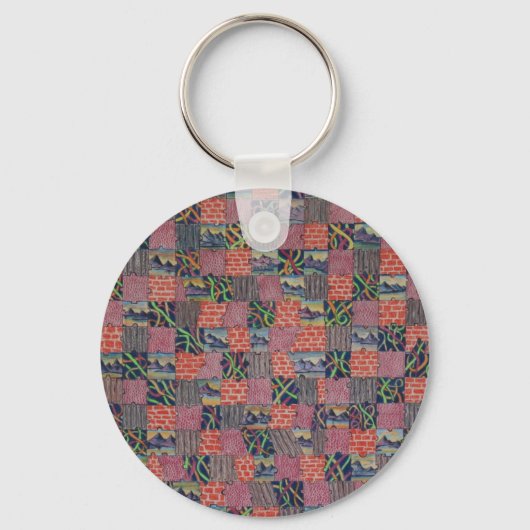 戸惑う二つの一体性 キーホルダー (正面)