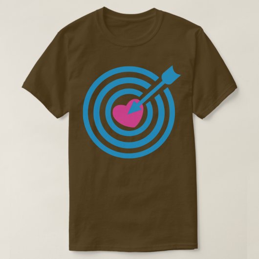 戸棚のハート矢印 Tシャツ (デザイン正面)