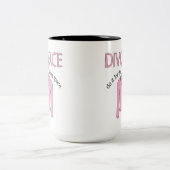 戸棚の宇宙のための離婚 ツートーンマグカップ (中央)