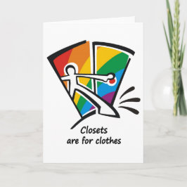 戸棚は衣服のためです カード
